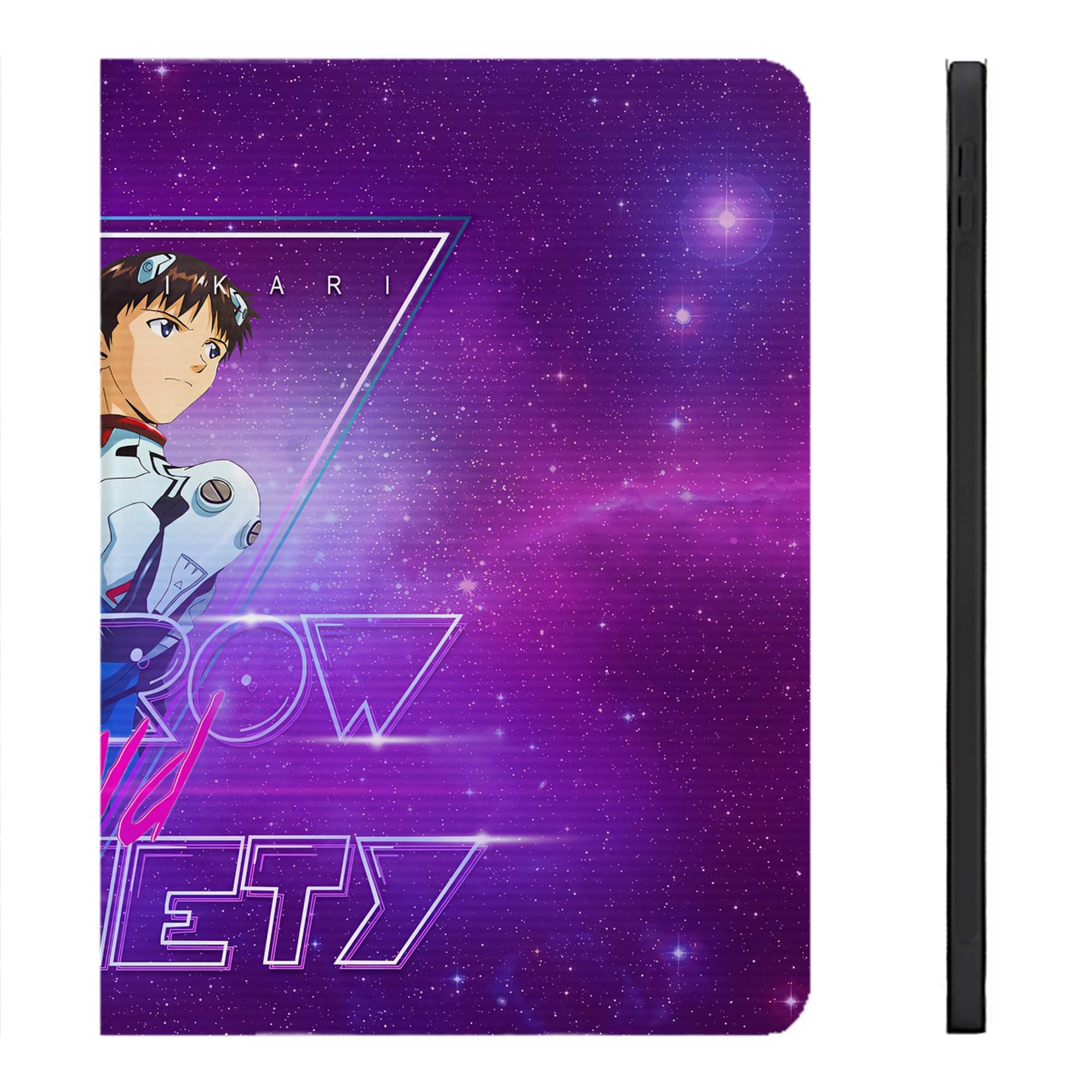 （画像用） EVA 新世紀エヴァンゲリオン IPadケース ペンホルダー付き ブックスタイルデザイン